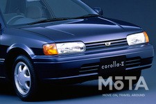 トヨタ カローラii 4代目 はお洒落大衆車 オザケンのcmソングも80万枚超えの大ヒット Mota写真館 フォトギャラリー Mota