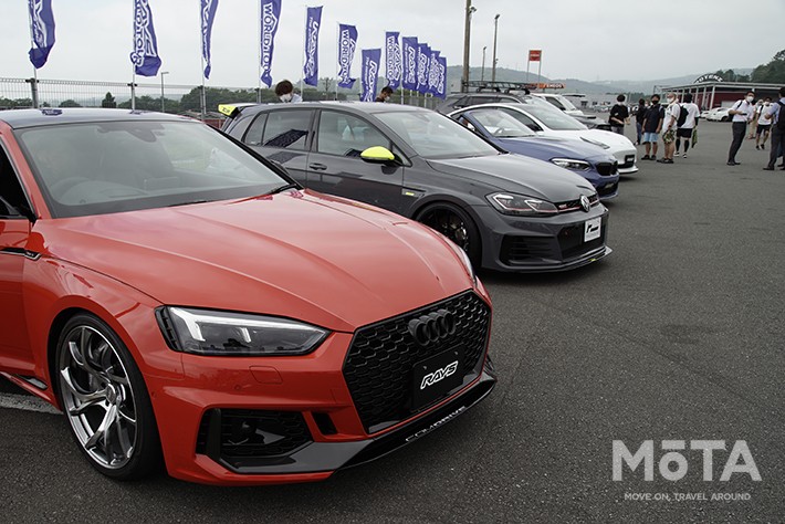 富士スピードウェイにレイズの新作ホイールが集結!|RAYS WORLD TOUR