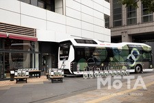 トヨタ×ホンダ 移動式発電・給電システム「Moving e（ムービングイー）」