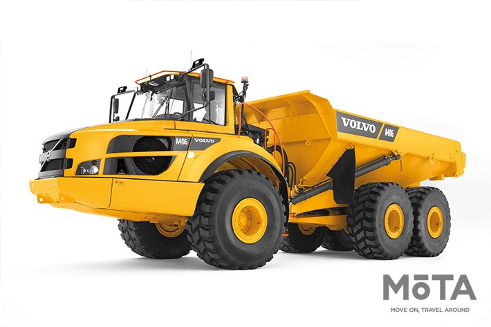 ボルボ アーティキュレート ダンプトラック