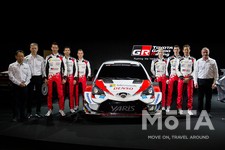 トミ・マキネン チーム代表率いる「TOYOTA GAZOO Racing World Rally Team」(東京オートサロン2020会場にて)