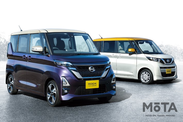 日産 新型ルークス　(左)「ハイウェイスターGターボ プロパイロットエディション」(右)「X (2WD) 」