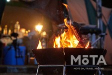 キャンプと焚火のイメージ