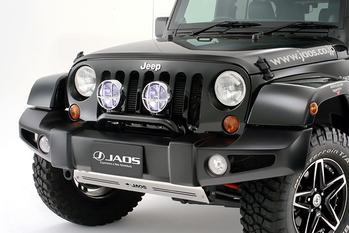 注目 JAOS ジャオス jeep ジープ JKラングラー フロントバンパー 