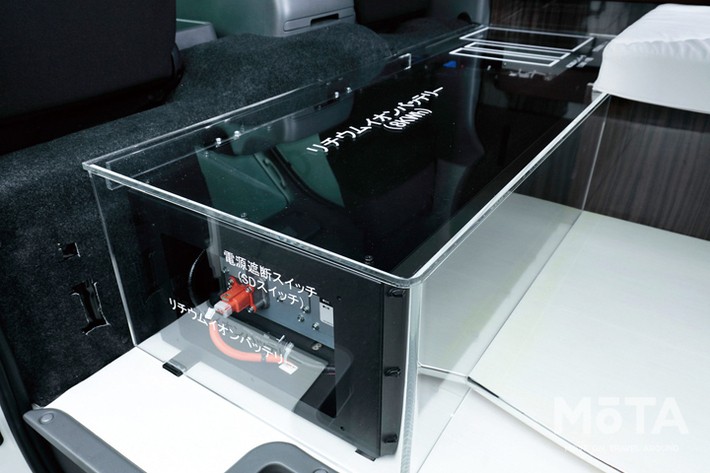 日産リーフ EVバッテリー オフグリッド キャンピングカー 蓄電池