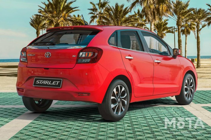 トヨタ 新型スターレット[2020年9月 アフリカ販売モデル／スズキ・インド製小型乗用車「バレーノ」OEM供給車]