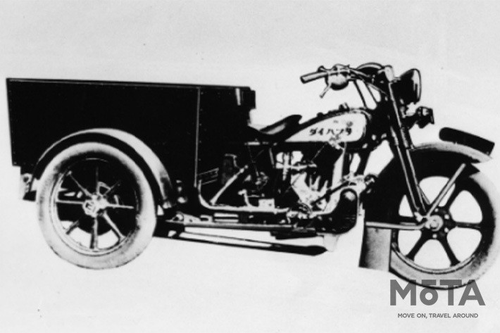 ダイハツ初の三輪自動車「ダイハツ号」(HA型)