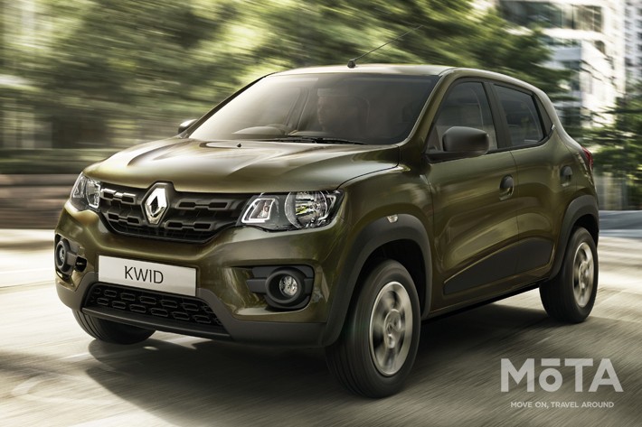 Renault KWID(ルノー クウィッド)[ルノー日産アライアンス CMF-Aプラットフォーム採用車]