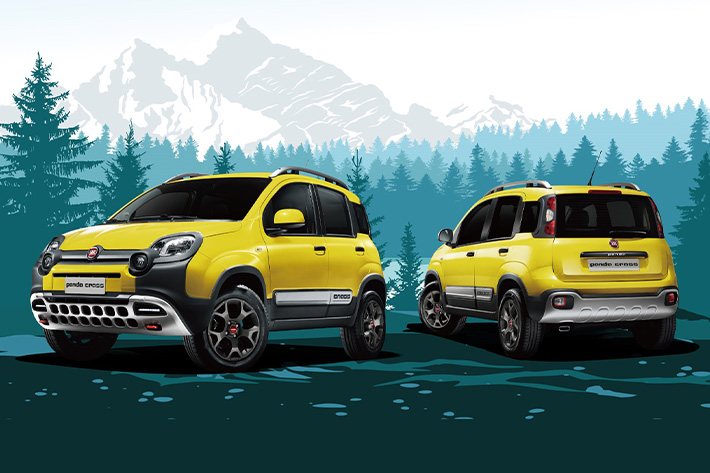 おもちゃみたいで可愛い！ フィアット パンダ Cross 4×4｜150台限定で