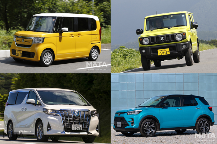 いま中古車では何が売れている Mota中古車検索 人気ランキング 年9月 業界先取り 業界ニュース 自動車ニュース22国産車から輸入車 まで Mota