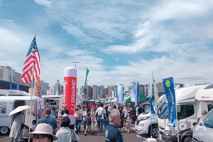 神奈川キャンピングカーフェア 過去の様子
