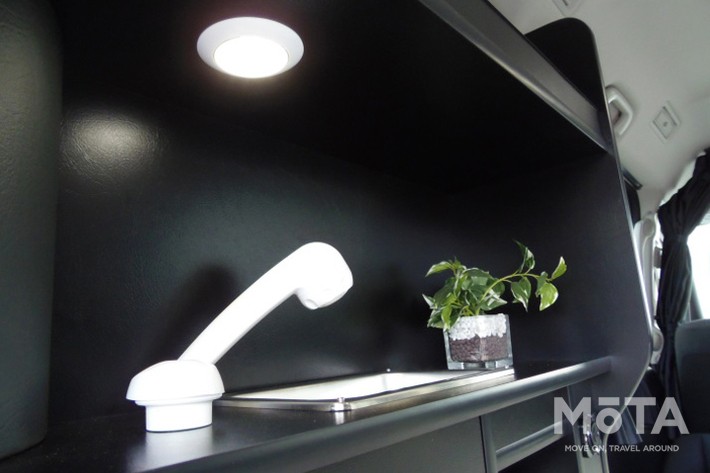 シャワー付きシンク