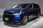 ホンダ 新型オデッセイ「ODYSSEY ホンダアクセス 純正用品装着車」[ボディカラー：オブシダンブルー・パール／2020年11月マイナーチェンジモデル]