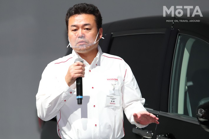 ホンダ 新型オデッセイのLPL（Large Project Leader：商品開発責任者）長 毅（ちょう・つよし）さん