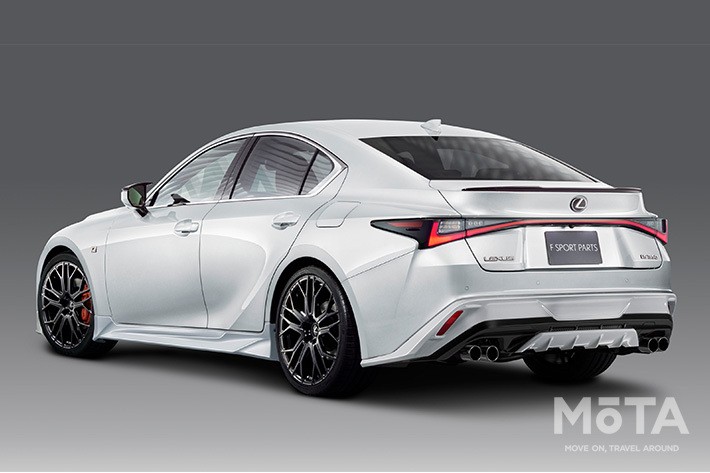 レクサス 新型IS用「F SPORT PARTS（TRD）