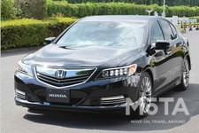 ホンダ レジェンドを用いた高速道路での自動運転試験車両[画像は2017年「Honda Meeting 2017」での模様]