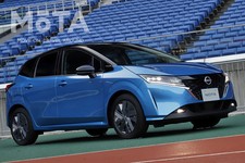 日産 新型ノート e-POWER(ボディカラー：ビビッドブルーメタリック/スーパーブラック2トーン)[2020年12月23日発売・3代目]