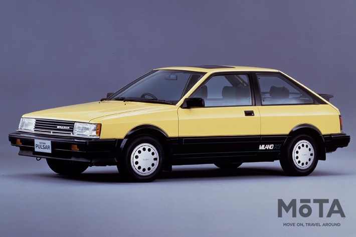 2代目 日産 パルサー ミラノX1(1984年マイナーチェンジモデル)
