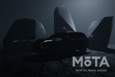 三菱 新型アウトランダー ティザー画像（2020年12月発表）