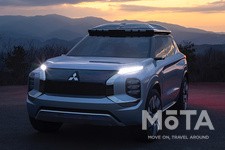 三菱 新型アウトランダー（3代目） のデザインコンセプトモデルとなった新世代クロスオーバーSUVのコンセプトカー『MITSUBISHI ENGELBERG TOURER（三菱 エンゲルベルクツアラー）』（2019年3月・スイスジュネーブモーターショーにて発表）