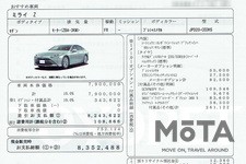 新型MIRAI（ミライ）の見積もり）