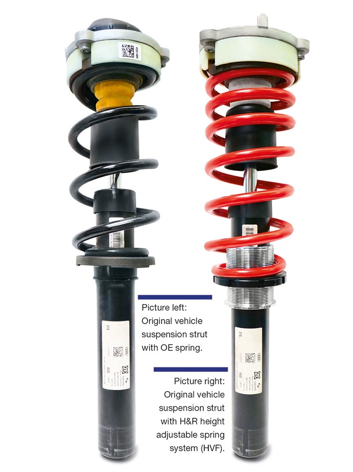 ローダウンで輸入車のスタイリングと走行性能を高めるドイツ製