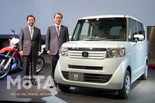 ホンダ 初代N-BOX[東京モーターショー2011会場にて]