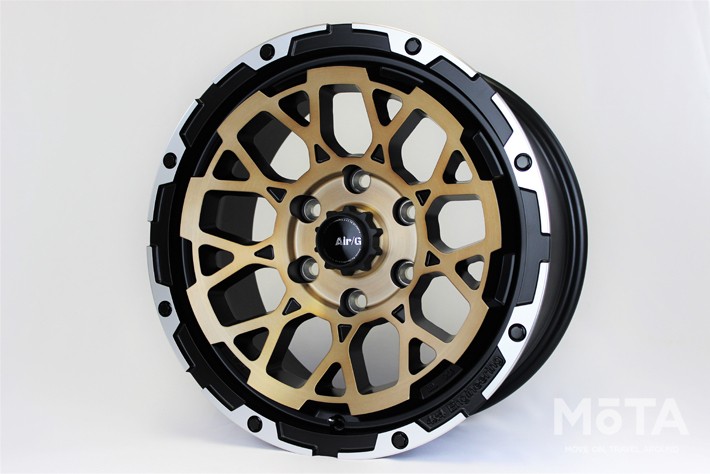 ステルスブロンズブラッシュド リムDC