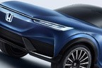 ホンダ 新型ヴェゼルのデザインはこんな方向性！？ 写真は「Honda SUV e:concept（ホンダ エスユーブイ イーコンセプト）」（北京モーターショー2020出展のEVコンセプトカー）