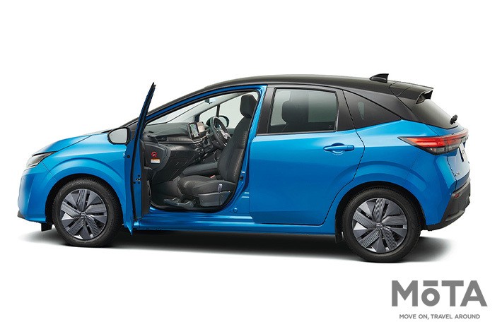 日産 新型ノート 助手席回転シート