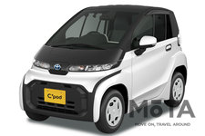 「TOYOTA C+pod」（トヨタ シーポッド）[超小型EV]（ボディカラー：スーパーホワイトⅡ×無塗装［黒色樹脂］）