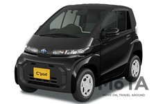 「TOYOTA C+pod」（トヨタ シーポッド）[超小型EV]（ボディカラー：ブラック×無塗装［黒色樹脂］）
