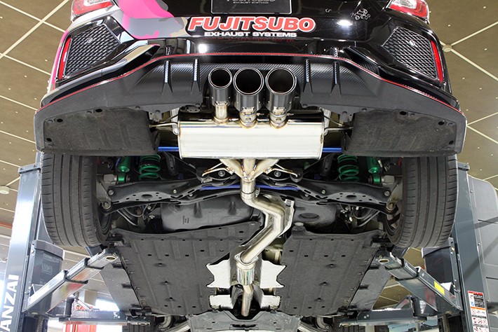 fk8 fujitsubo vvv マフラー FUJITSUBO 個人宅発送可能 フジツボ マフラー A-RM+c HONDA