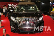 全長7メートル！ アルファード風ヴェルファイア リムジン（アクセルオート／VICTREX LIMOUSINE）【東京オートサロン2018 出展車両】