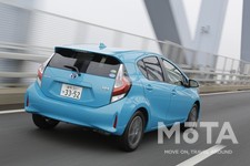 トヨタ アクア（写真は2017年6月マイナーチェンジモデル「アクア 1.5G ソフトレザーセレクション」／ボディカラー：クリアエメラルドパールクリスタルシャイン）