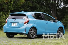 トヨタ アクア（写真は2017年6月マイナーチェンジモデル「アクア 1.5G ソフトレザーセレクション」／ボディカラー：クリアエメラルドパールクリスタルシャイン）