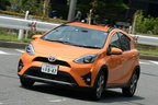 トヨタ アクア クロスオーバー（写真は2017年6月マイナーチェンジ時追加モデル）