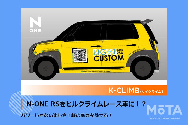 コンセプトモデル「K-CLIMB（ケイクライム）」（ホンダアクセス 東京オートサロン特設サイトより）