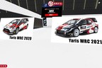 TOYOTA GAZOO Racing World Rally Team　ヤリスWRC（右：2021年シーズン仕様／左：2020年仕様）[トヨタ GRヤリス]