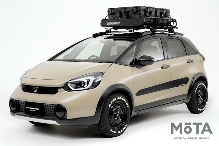 Honda FIT e:HEV CROSSTAR（ホンダ フィット イー・エッチイーブイ クロスター） カスタム[東京オートサロン2021（バーチャルオートサロン2021）ホンダブース 出展車]