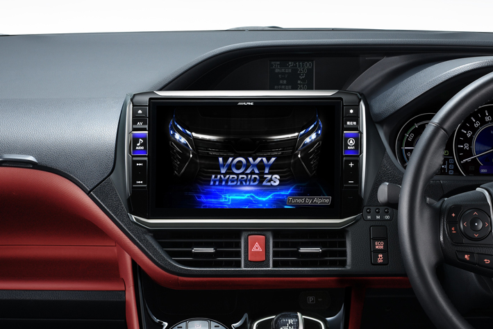 アルパイン 声で操作、高画質・大画面で人気の車種専用カーナビ 「2021
