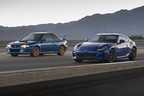 スバル 新型BRZ[2022年モデル（北米仕様）]（奥はインプレッサ WRX 22B STiバージョン）