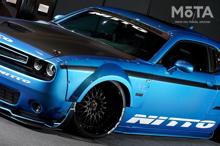 「NITTO INVO」を履かせた「ダッジ チャレンジャー SRT392」[NITTO／TOYO TIRES 東京オートサロン2021（バーチャルオートサロン）出展コンテンツ]