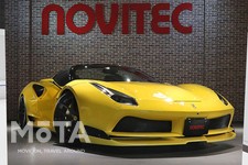 488N-LARGO Spider世界限定11台[東京オートサロン2021（バーチャルオートサロン）ブースの模様より]／SPASHAN/NOVITEC