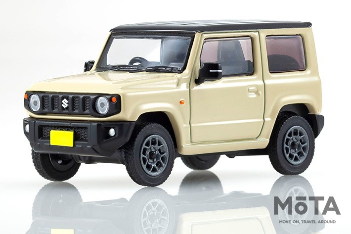 手のひらサイズの1/64スケールながら、実に精巧に出来ている