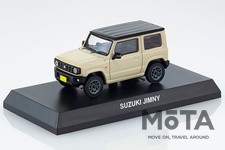 「スズキ ジムニー」1/64スケール ダイキャスト製ミニカー[KYOSHO MINI CAR & BOOK 第4弾]