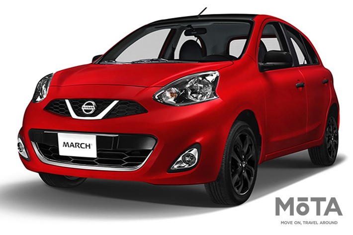 日産 マーチ[2014年～2020年（写真はメキシコ仕様）]