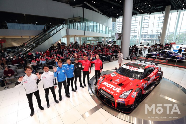 写真は、2020年の日産／NISMOモータースポーツファンイベントの様子