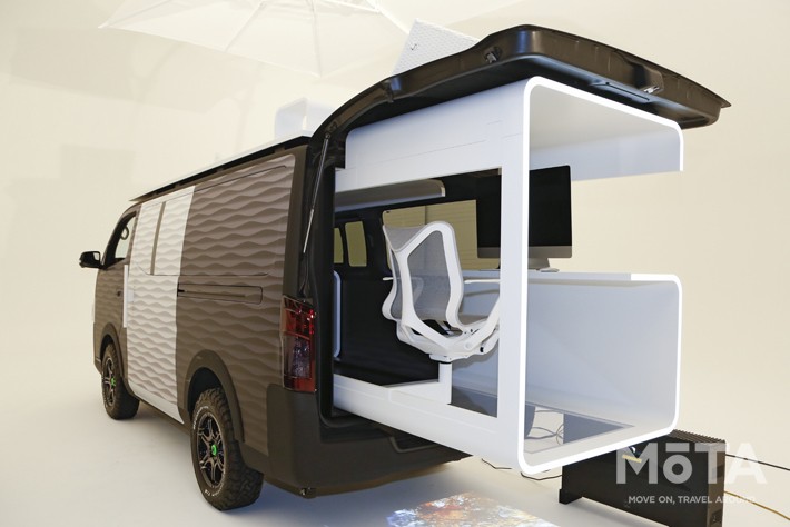 日産 NV350キャラバン オフィスポッド