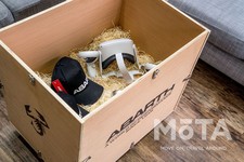 アバルト VR試乗の様子